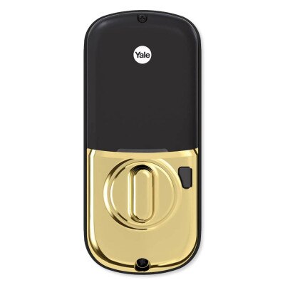 Yale Assure Lock SL Zigbee Key-Free Touchscreen Deadbolt with Cox, Lifetime Brass